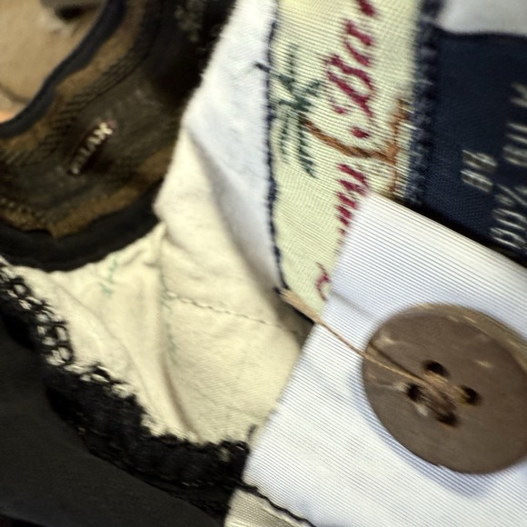 Tommy Bahama Relax Chino 100% Silk Shorts Mens Black Sz 35 Datenight Resort - Picture 12 of 14